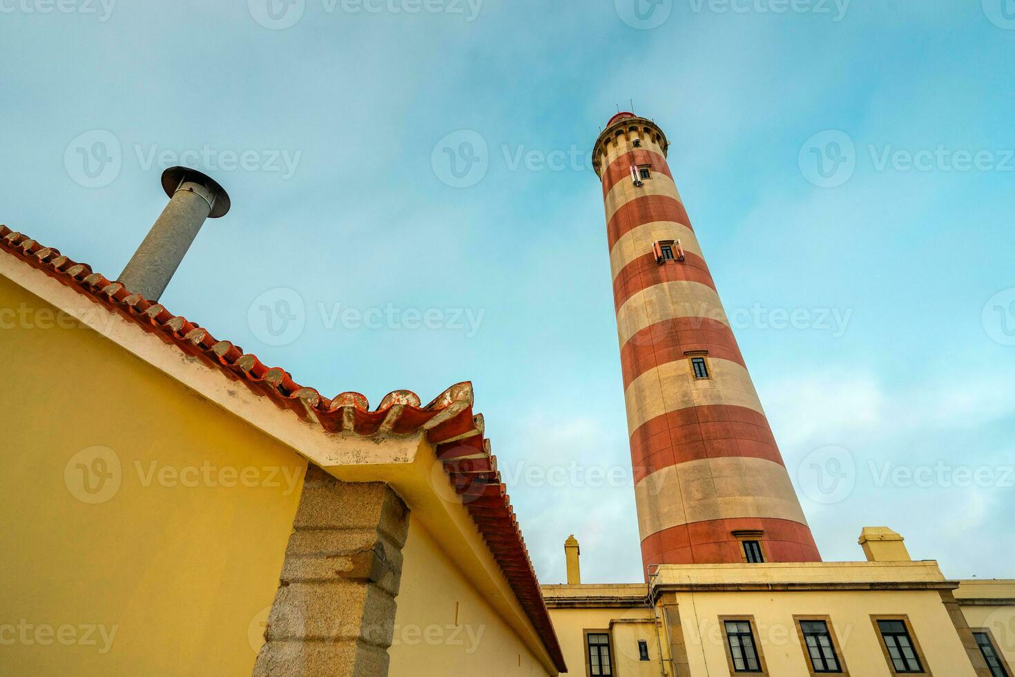 Farol de Aveiro. Lighthouse in the coast of Aveiro, Portugal. photo