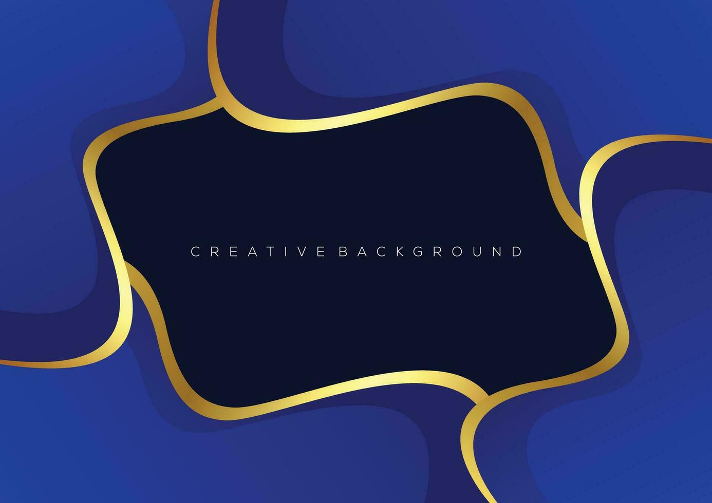 abstract gradient blue with luxury background modern design vector