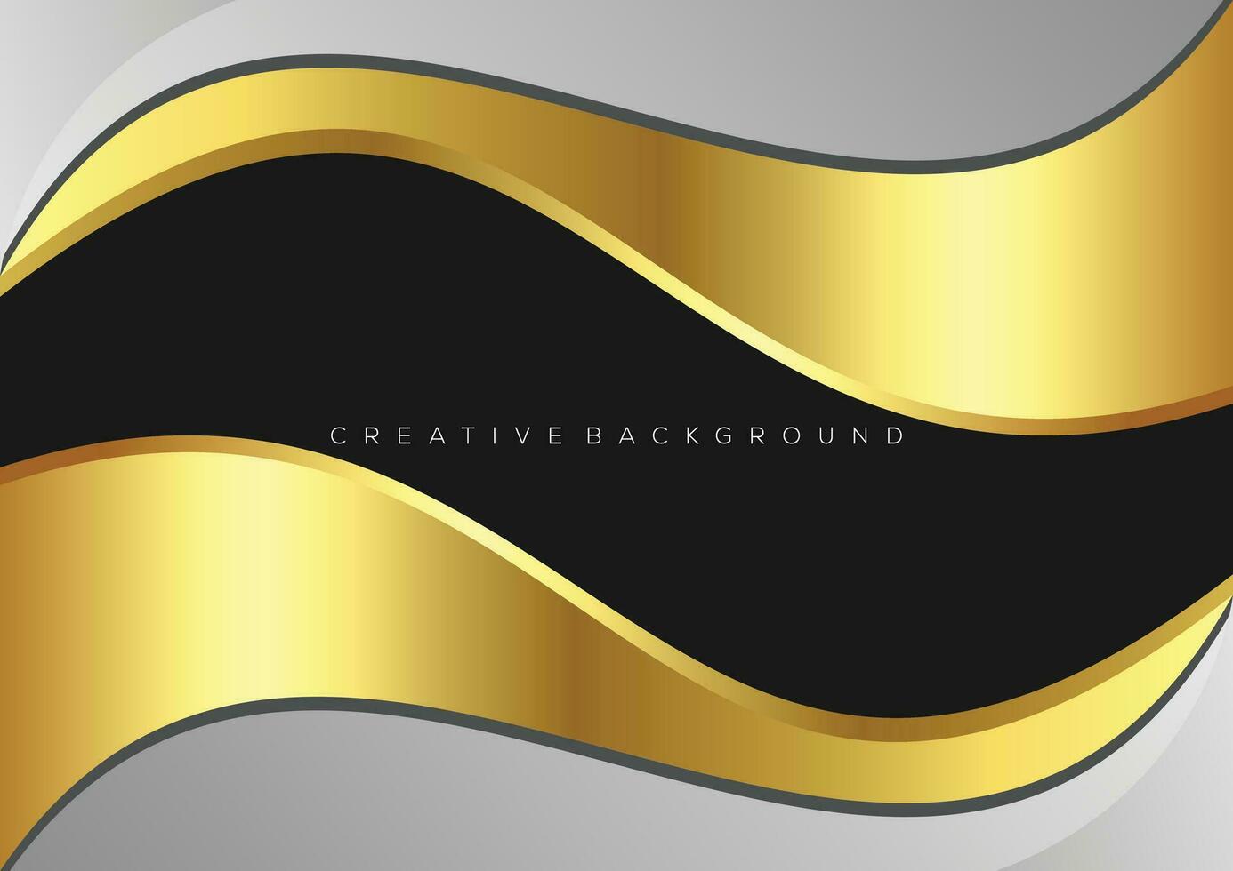 luxury wave elegant background design vector