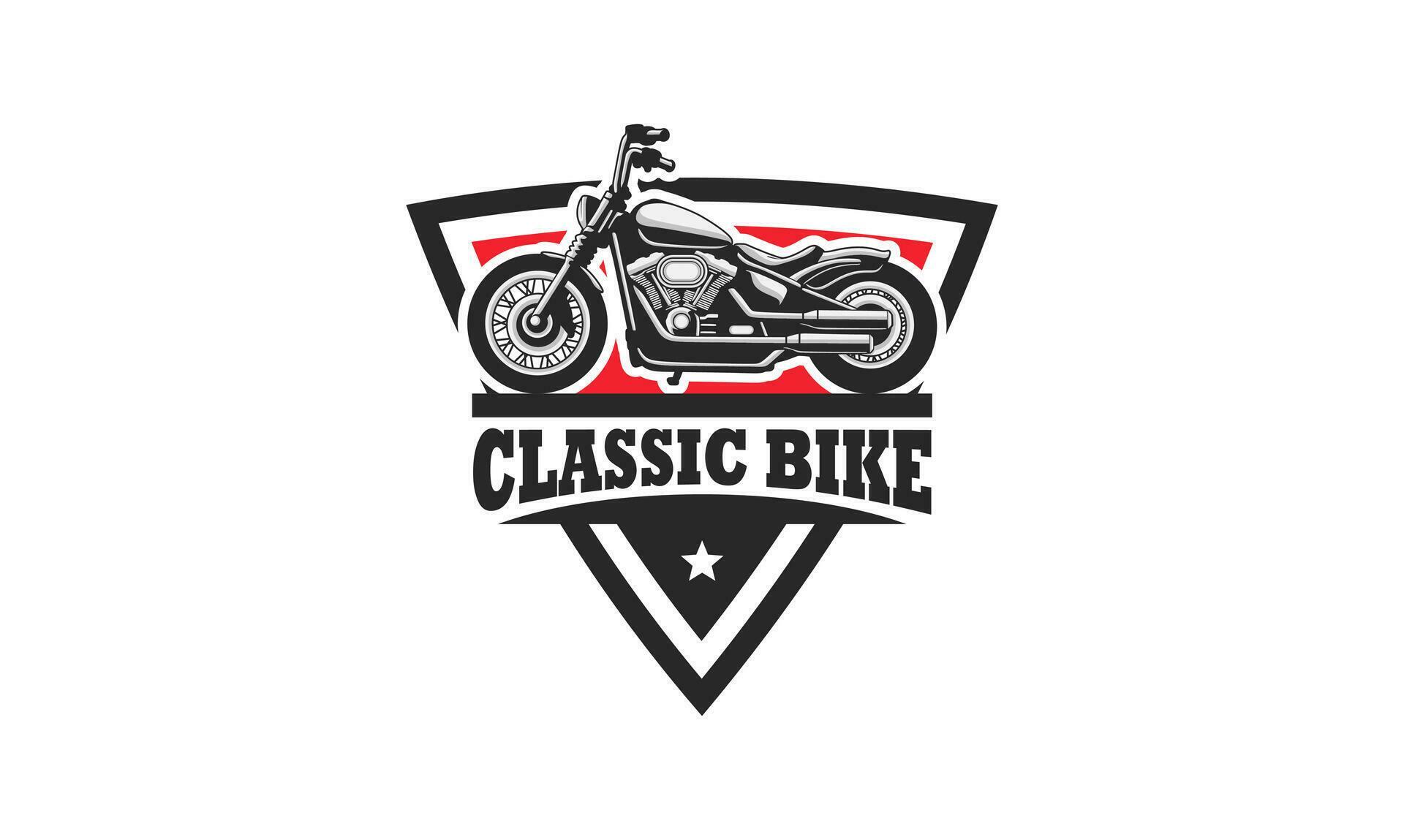 Motorcycle Club Logo Design Vector Motorcycle Logo Illustration