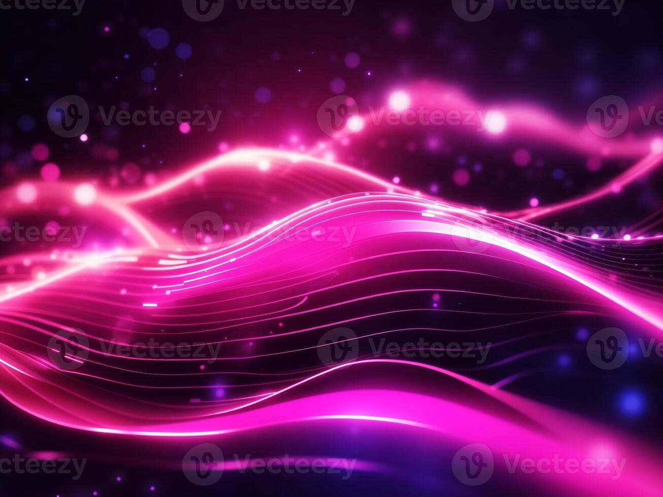 abstract malti color wavy background photo