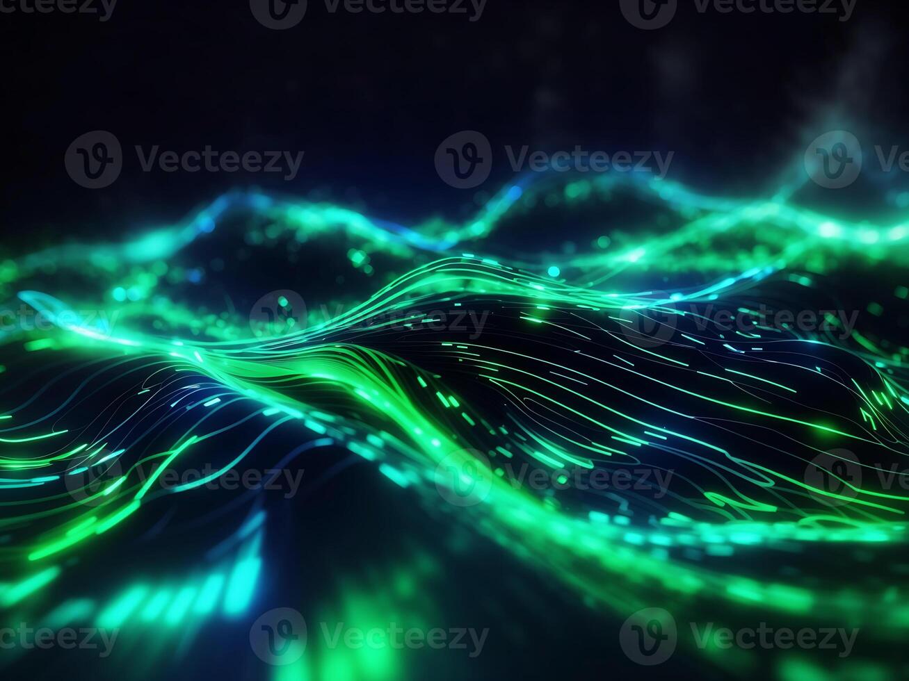 abstract malti color wavy background photo