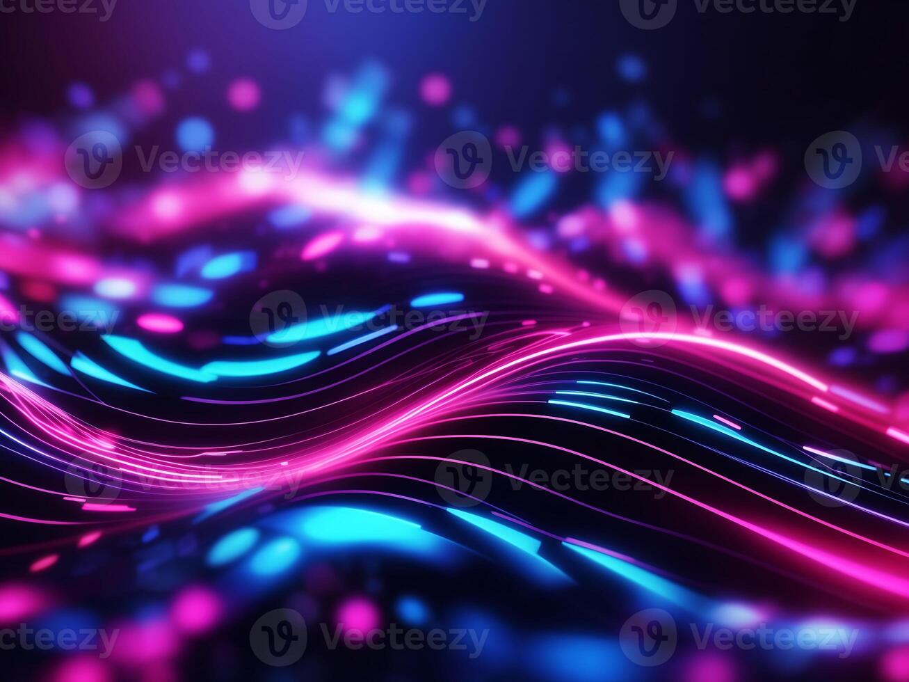 abstract malti color wavy background photo