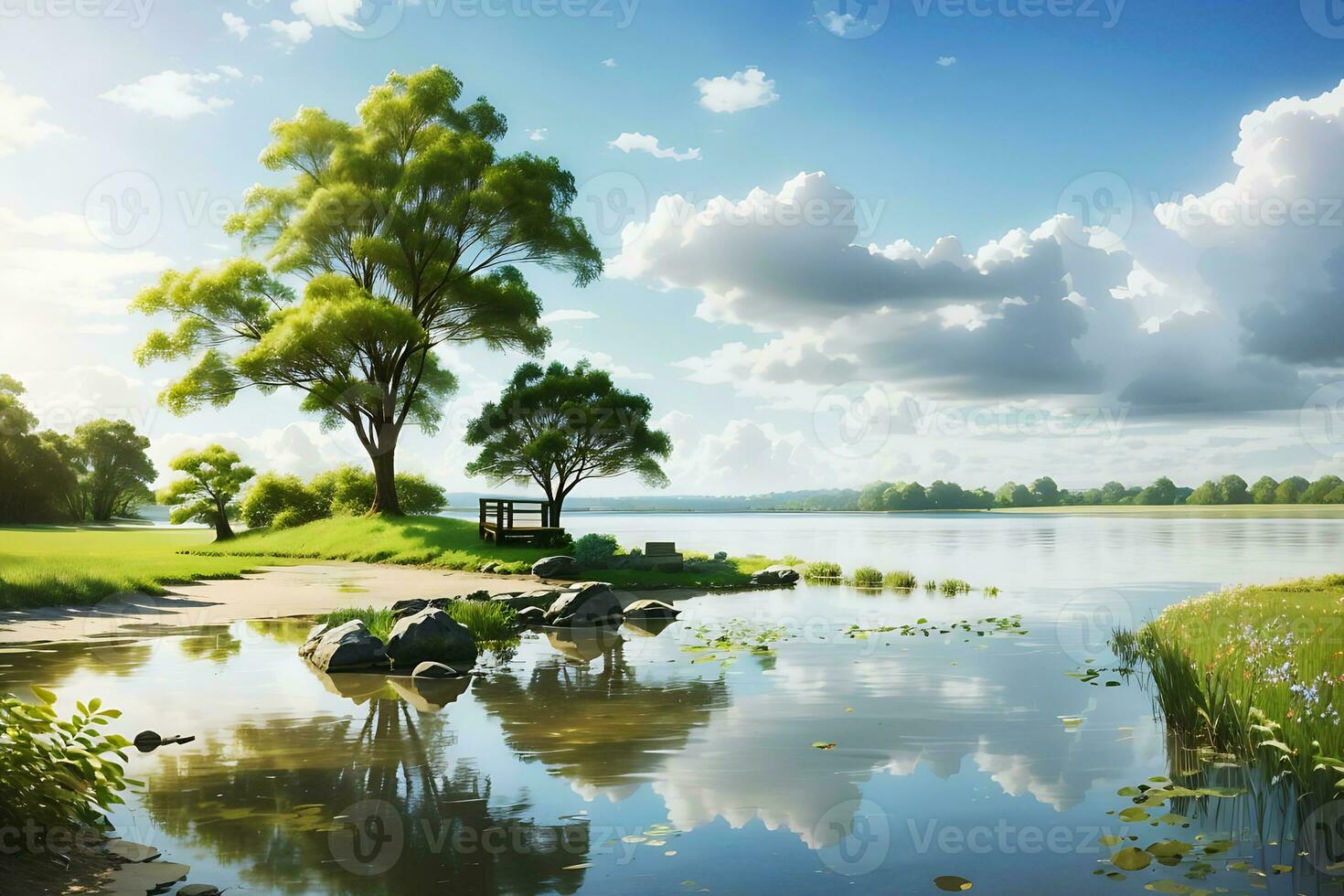 nature beauty in water 26485768 Stock Photo at Vecteezy