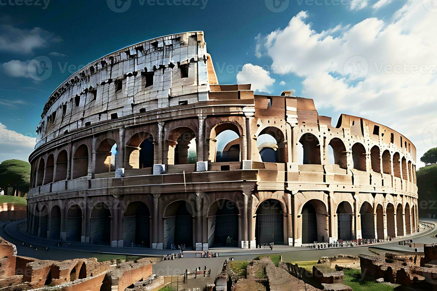 photo roman colosseum