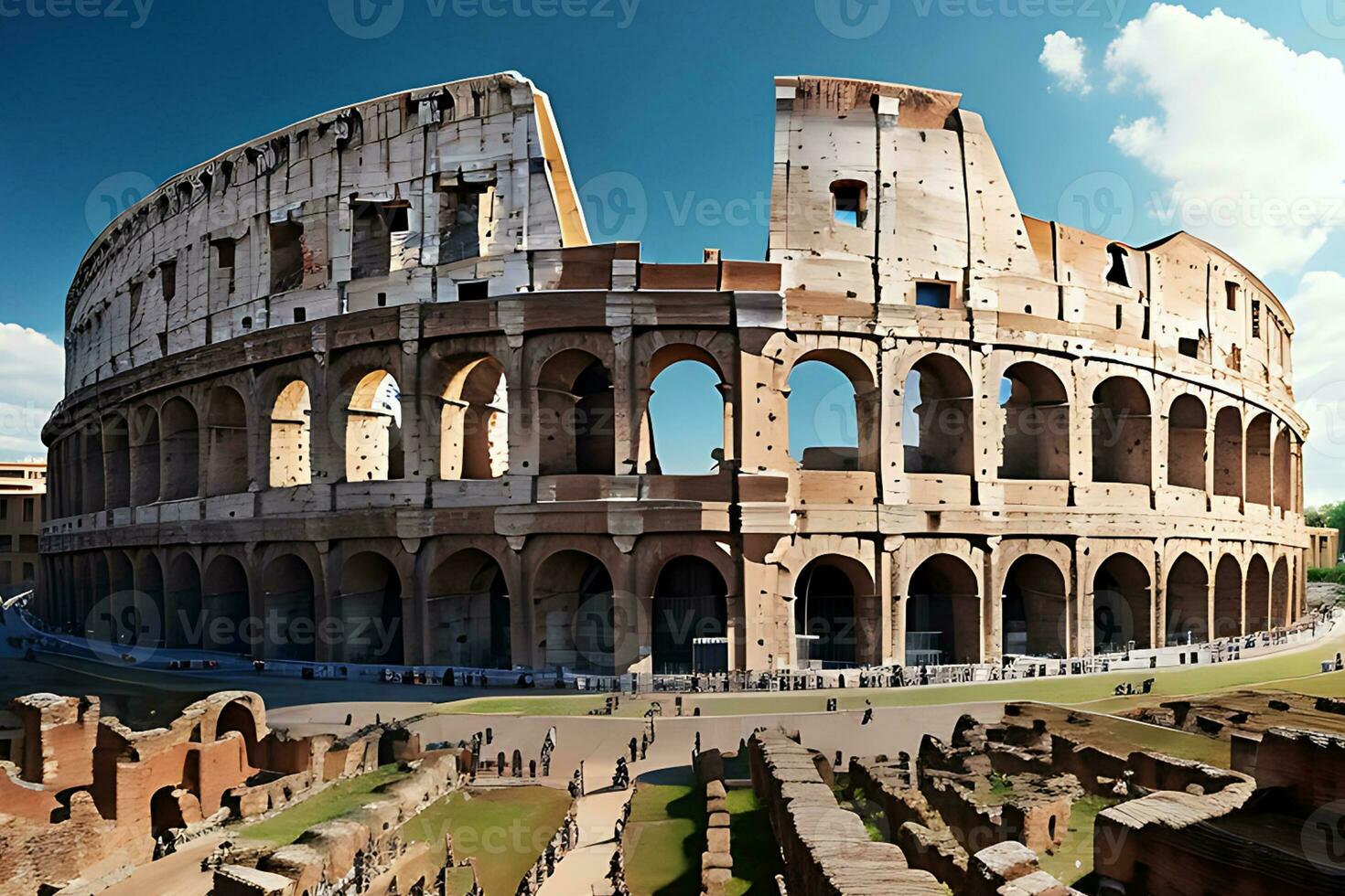 photo roman colosseum