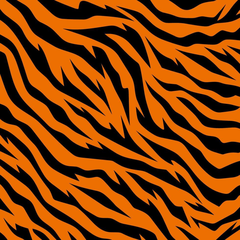 Tiger stripes pattern vector