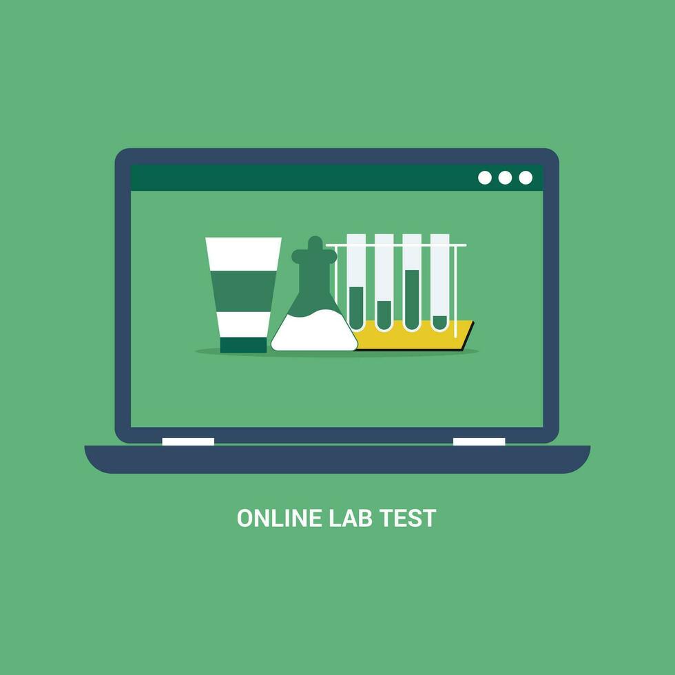 herbario laboratorio investigación ayurvédico concepto plano diseño vector