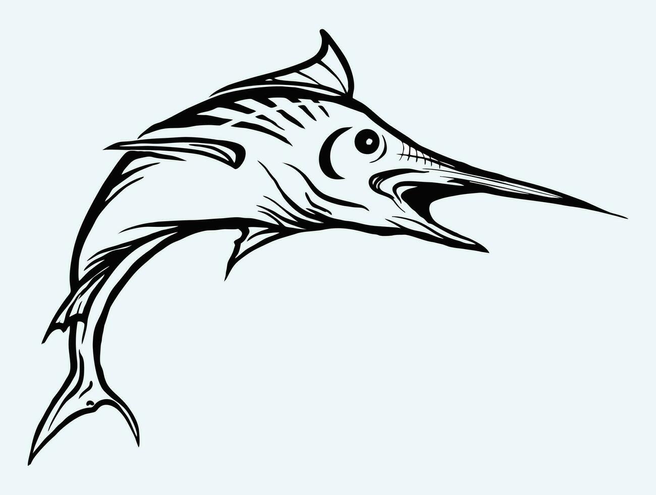 pescado logo vector icono