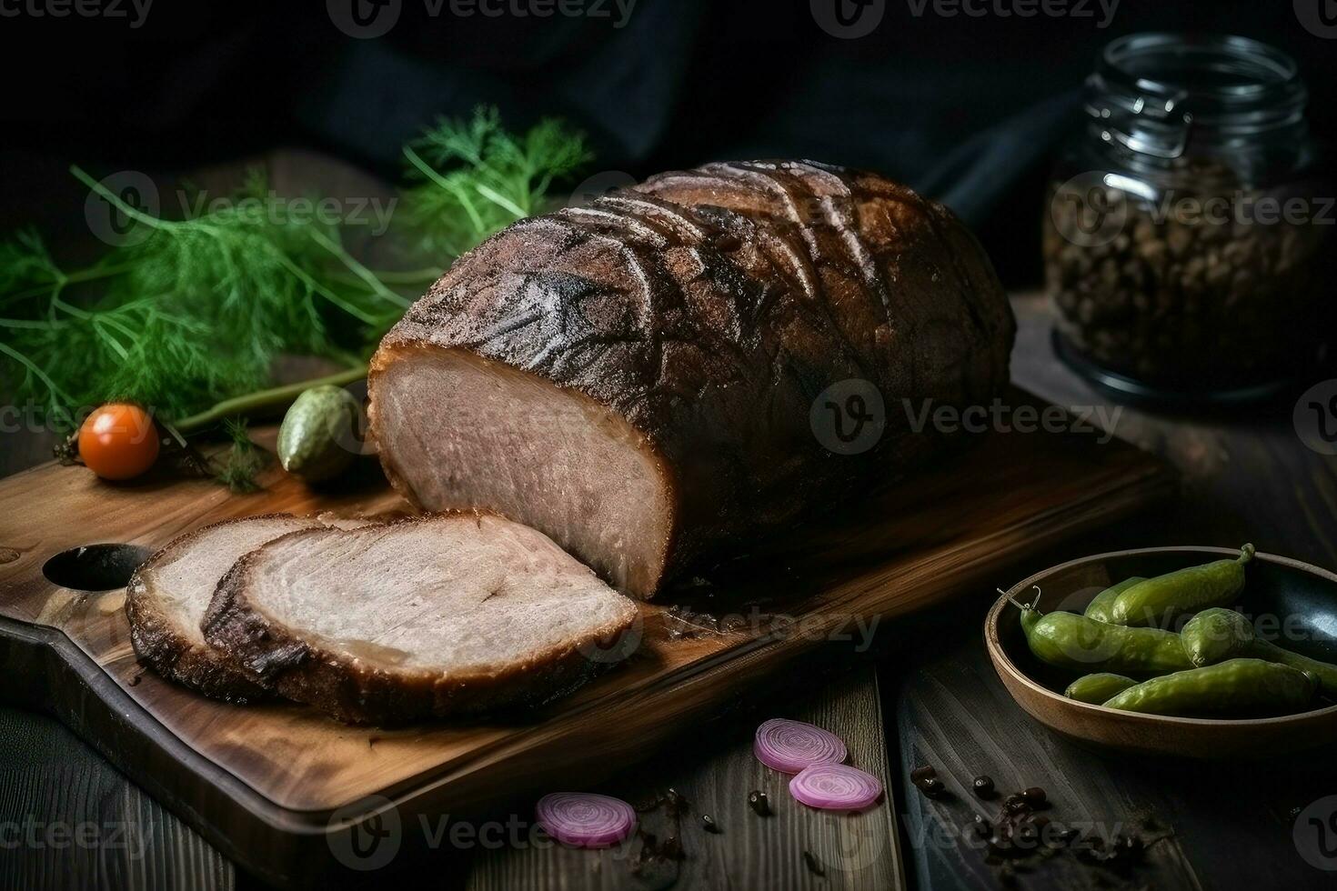 carne filete de lomo. generar ai foto