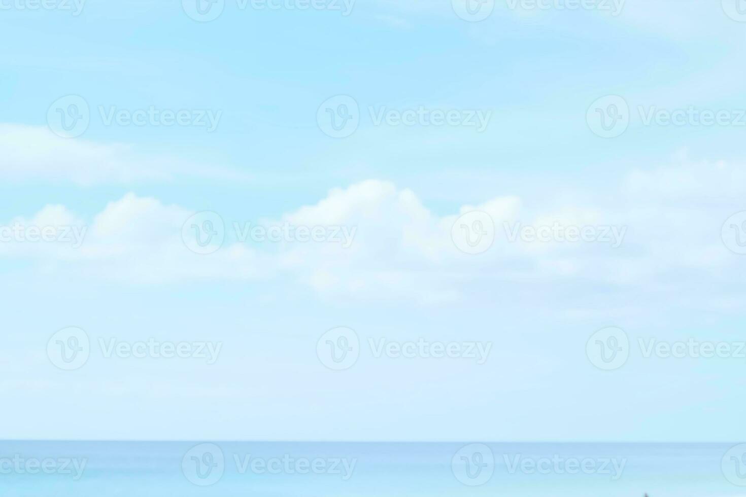 clouds in the blue sky photo