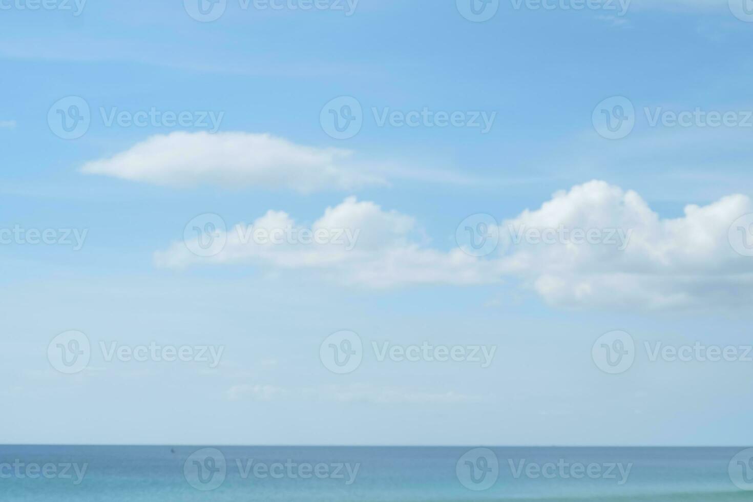 clouds in the blue sky photo