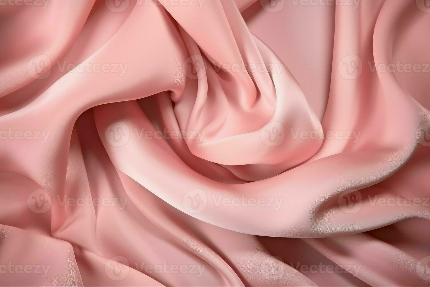 Soft pink fabric background. Generate Ai photo