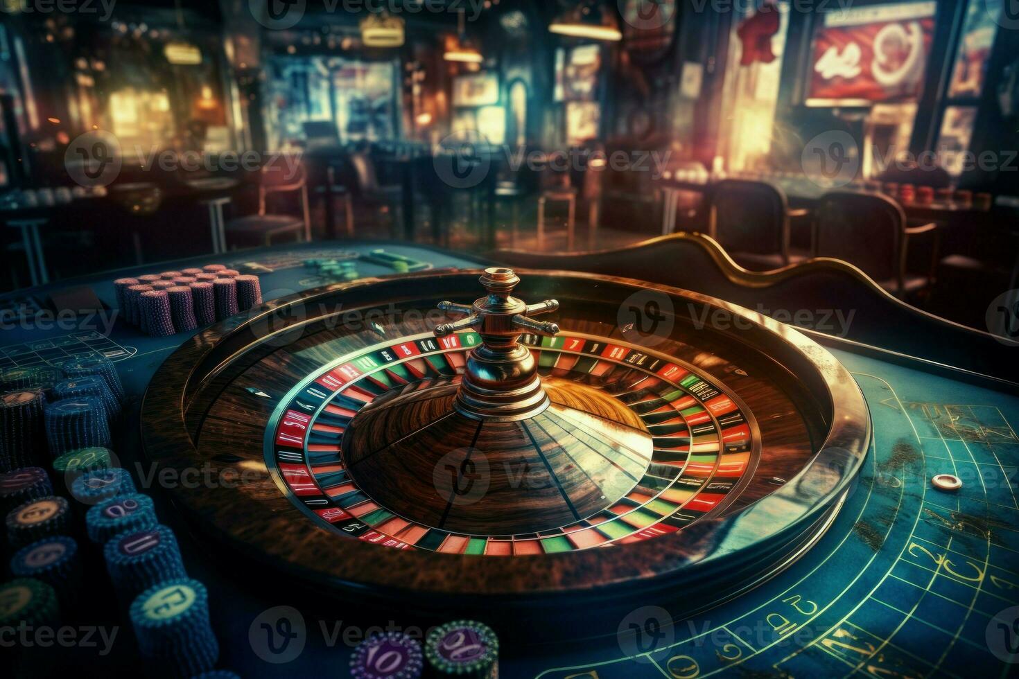 casino ruleta antecedentes. generar ai foto