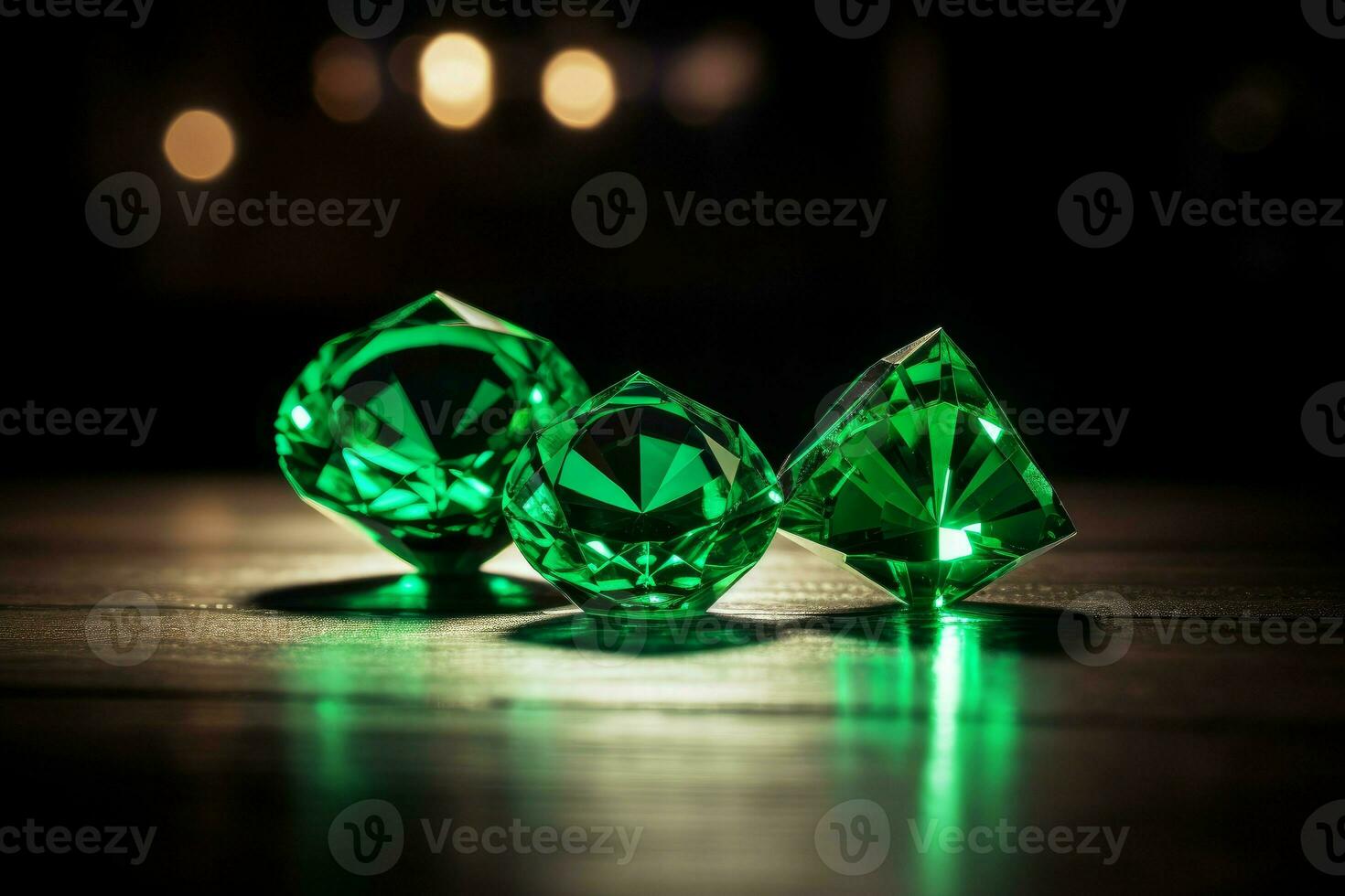 verde Esmeralda gemas generar ai foto