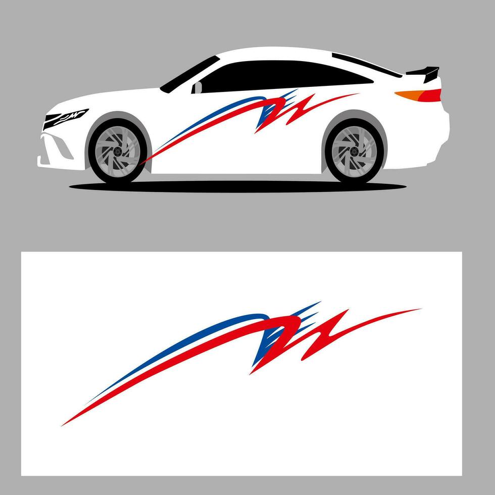 car stripes vector art decal. stripes car decal. sticker car decal