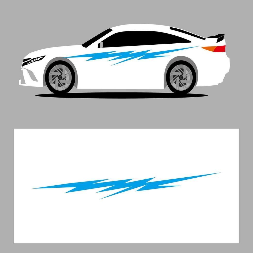 car vector art decal. stripes car decal. sticker car decal