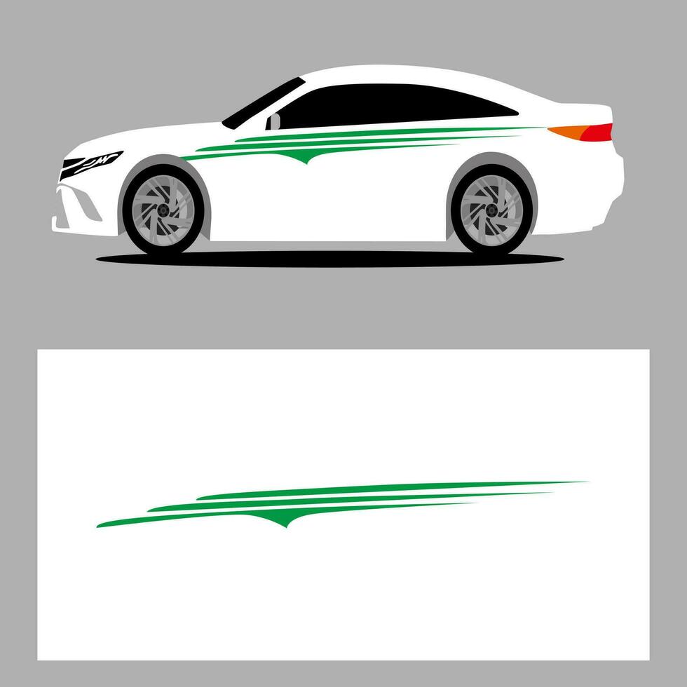 car vector art decal. stripes car decal. sticker car decal