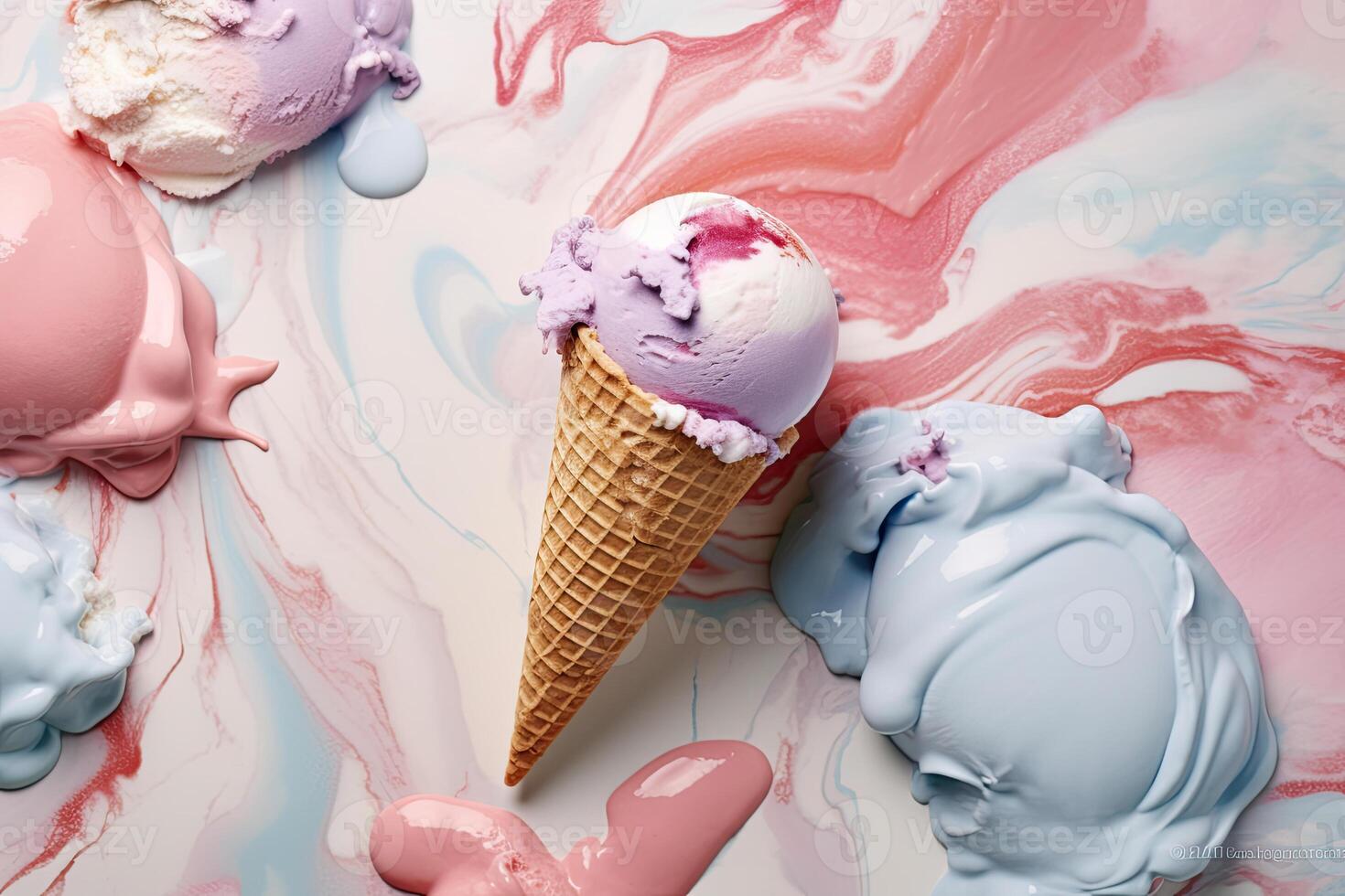 ice cream cone. photo