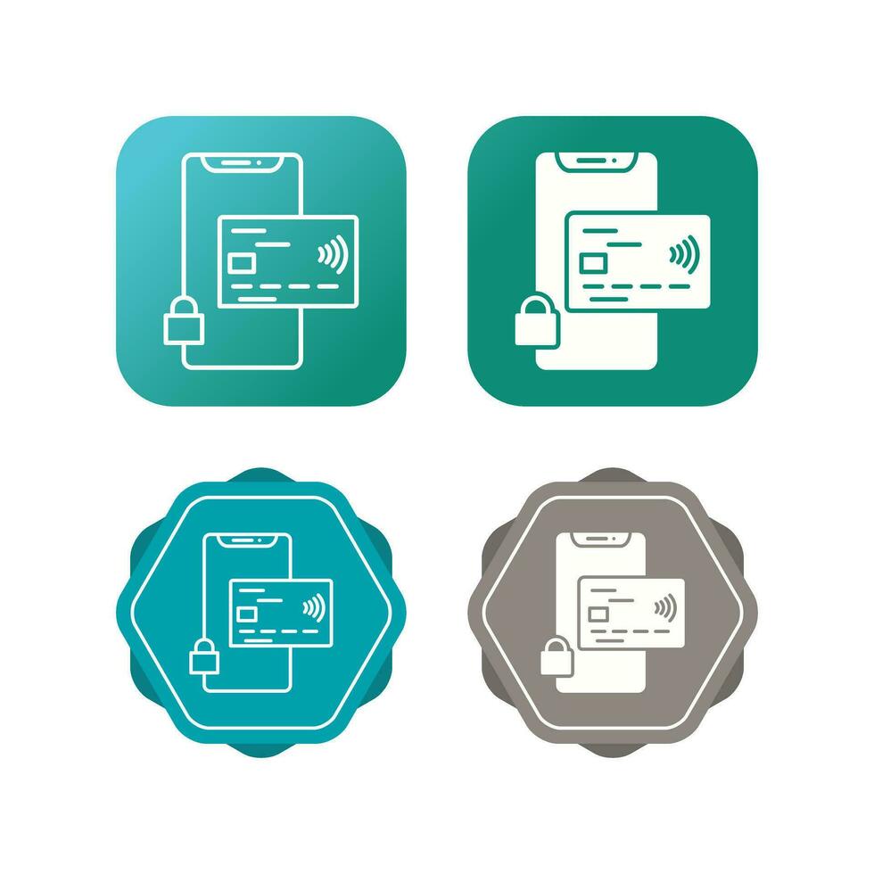 Secure Transactions Vector Icon