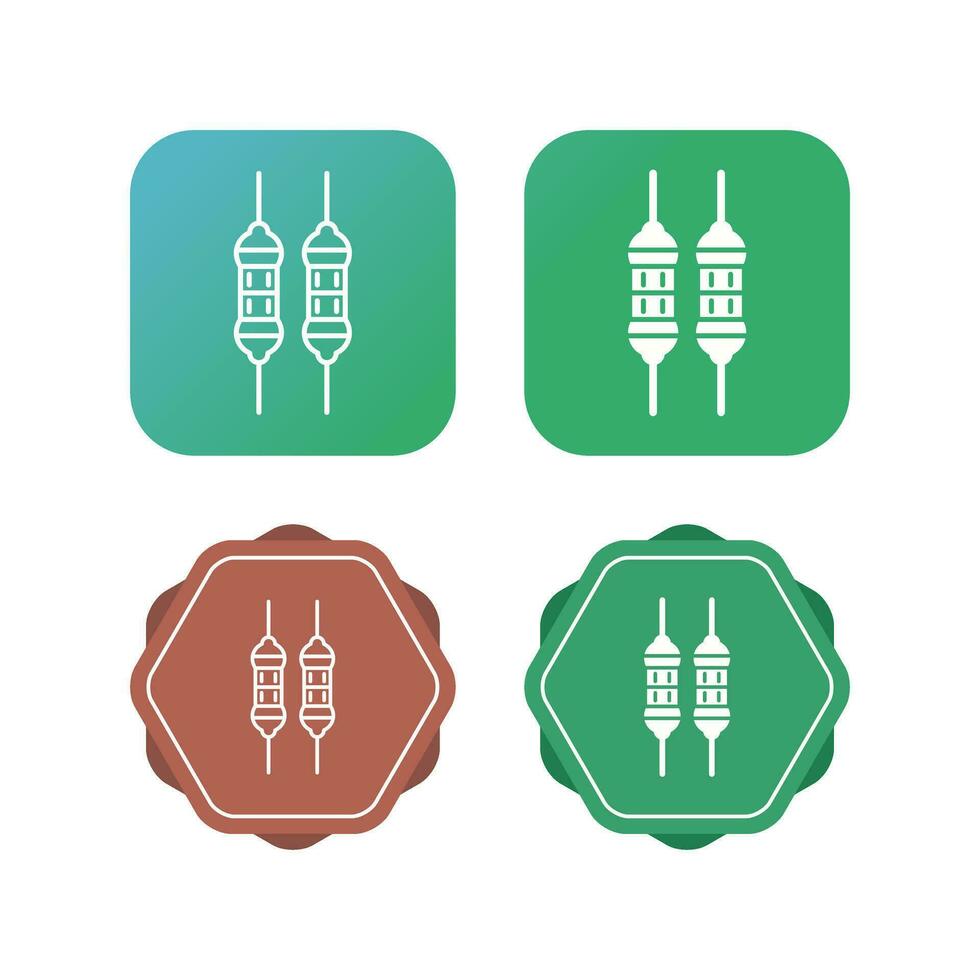Resistor Vector Icon