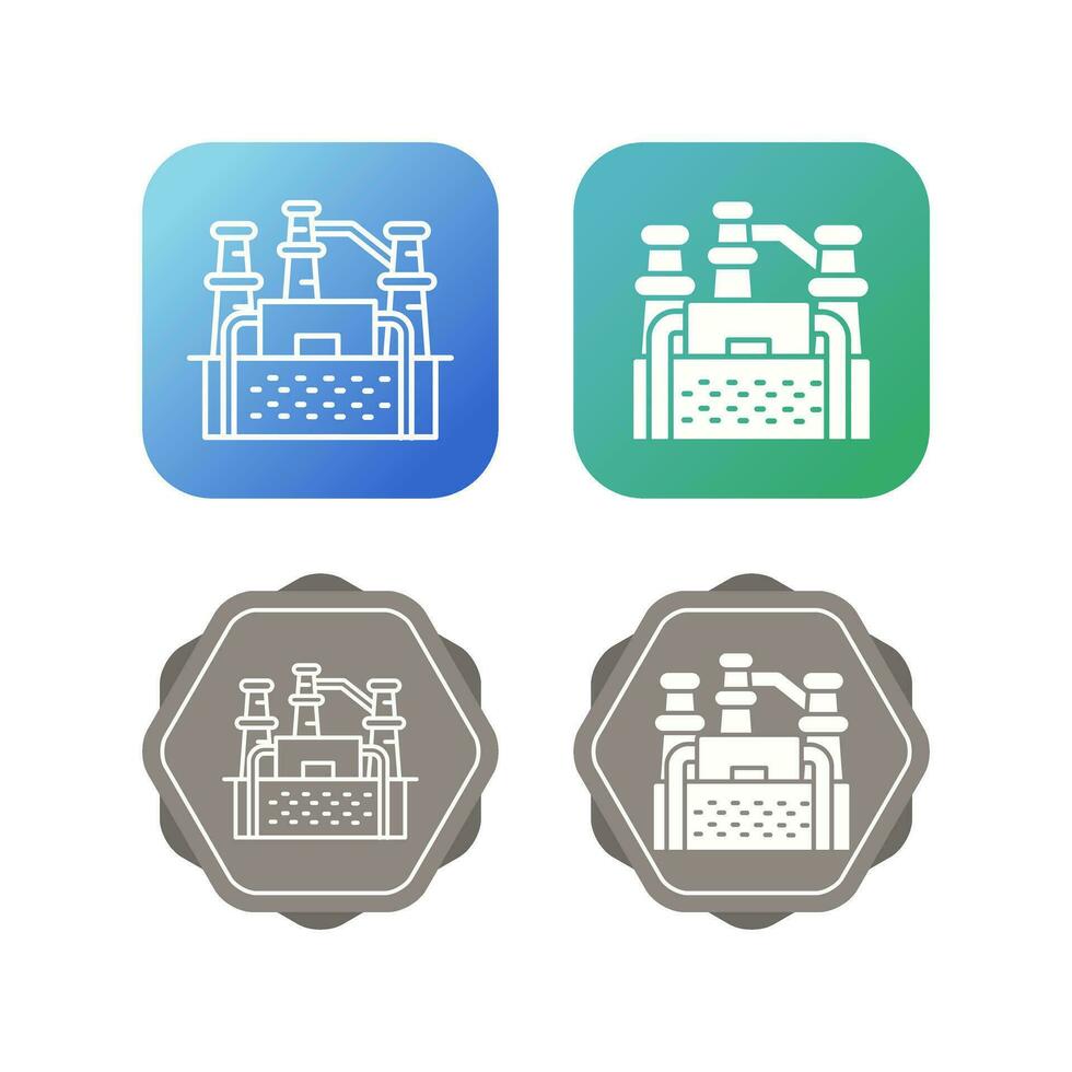 Geothermal Energy Vector Icon