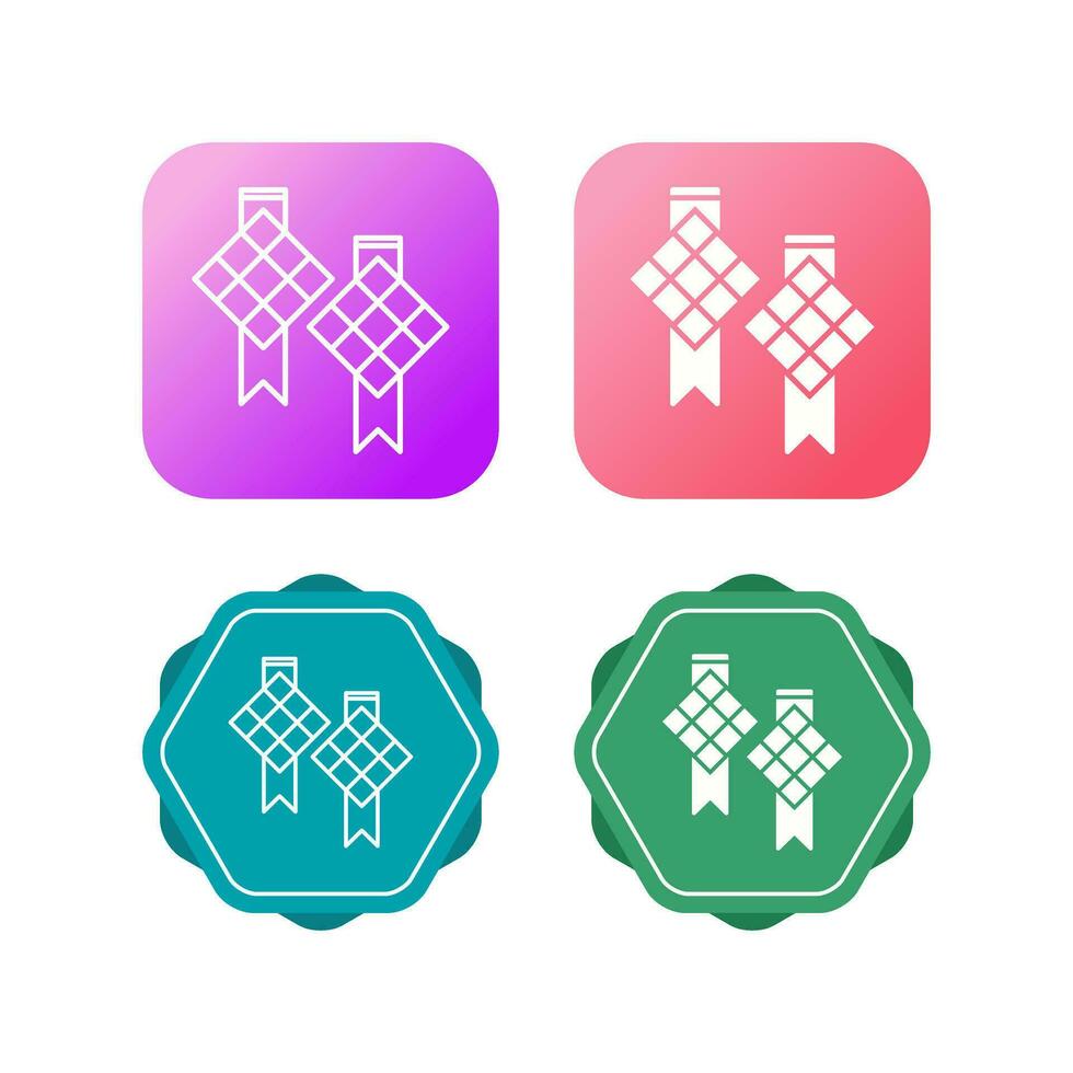 Ketupat Vector Icon