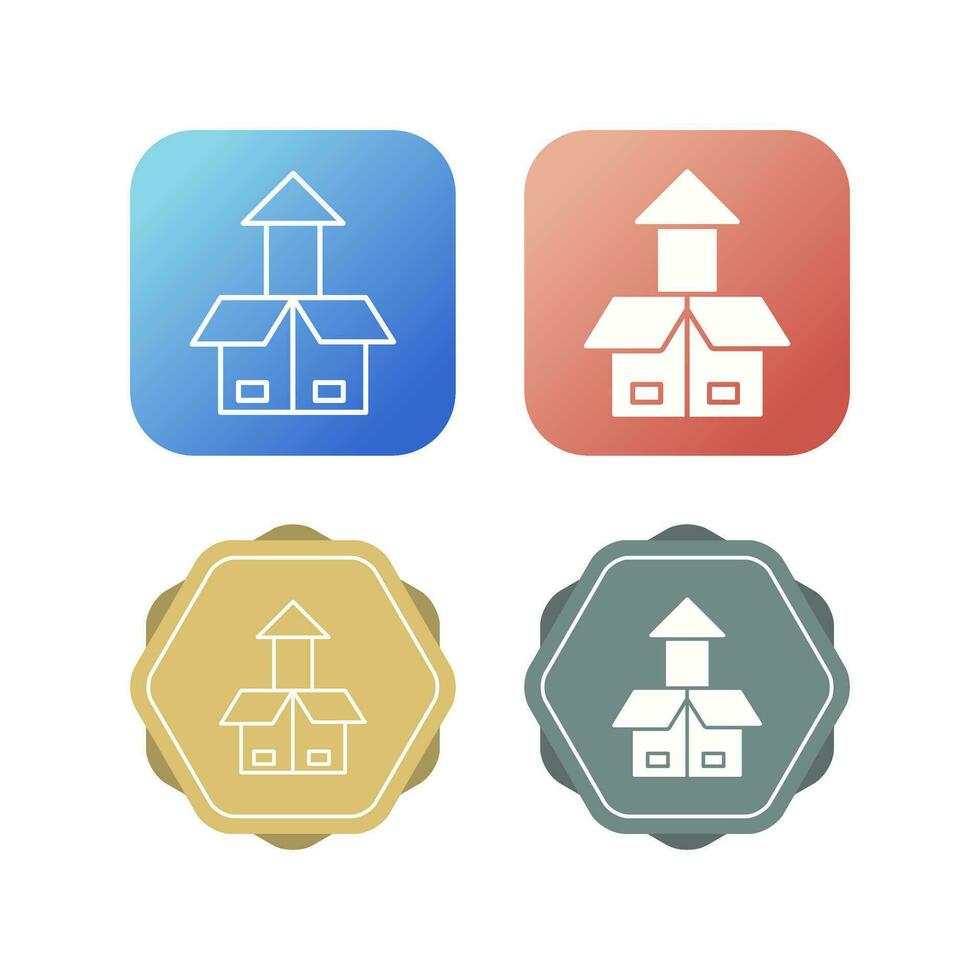 Open Box Vector Icon