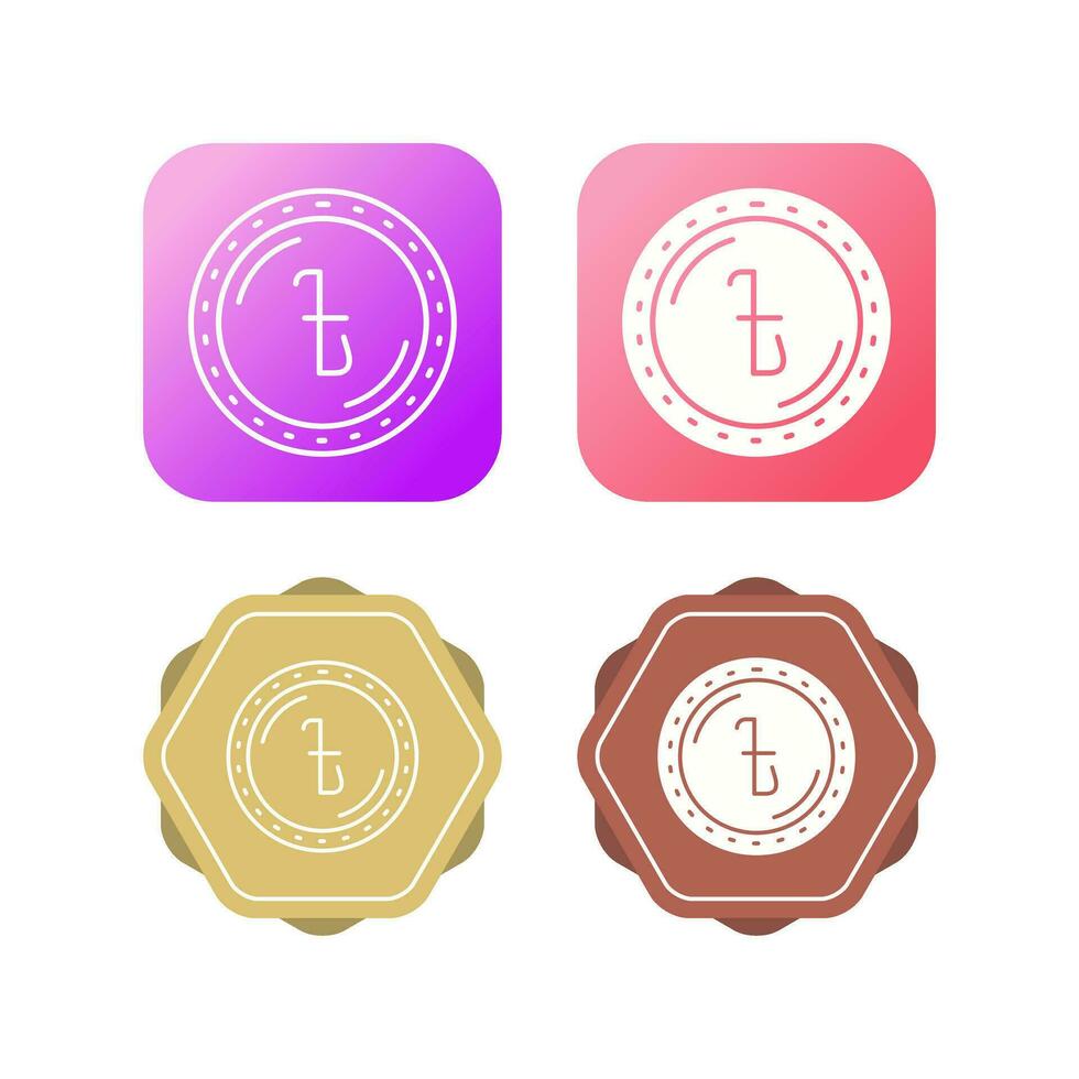 Taka Currency Vector Icon