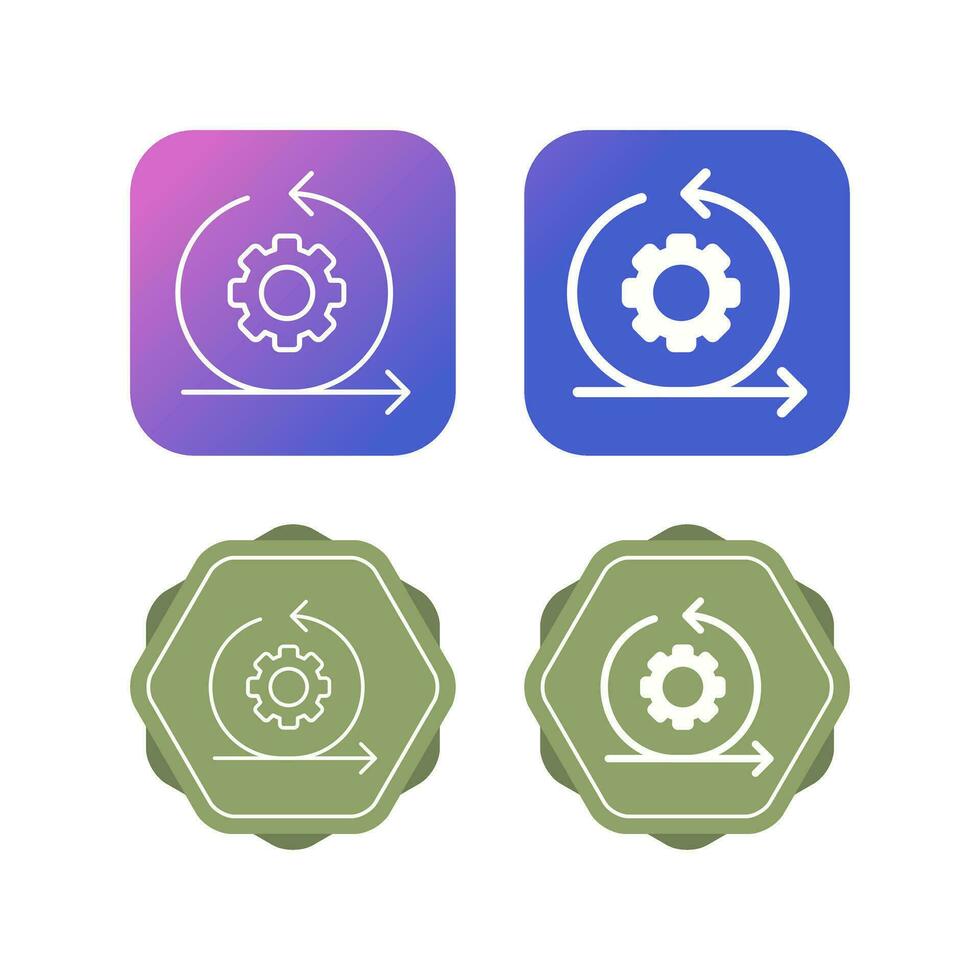 Workflow Vector Icon