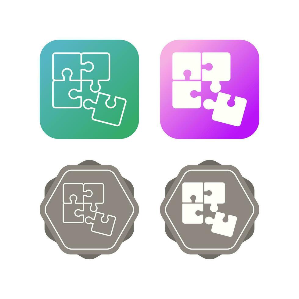Puzzle Vector Icon