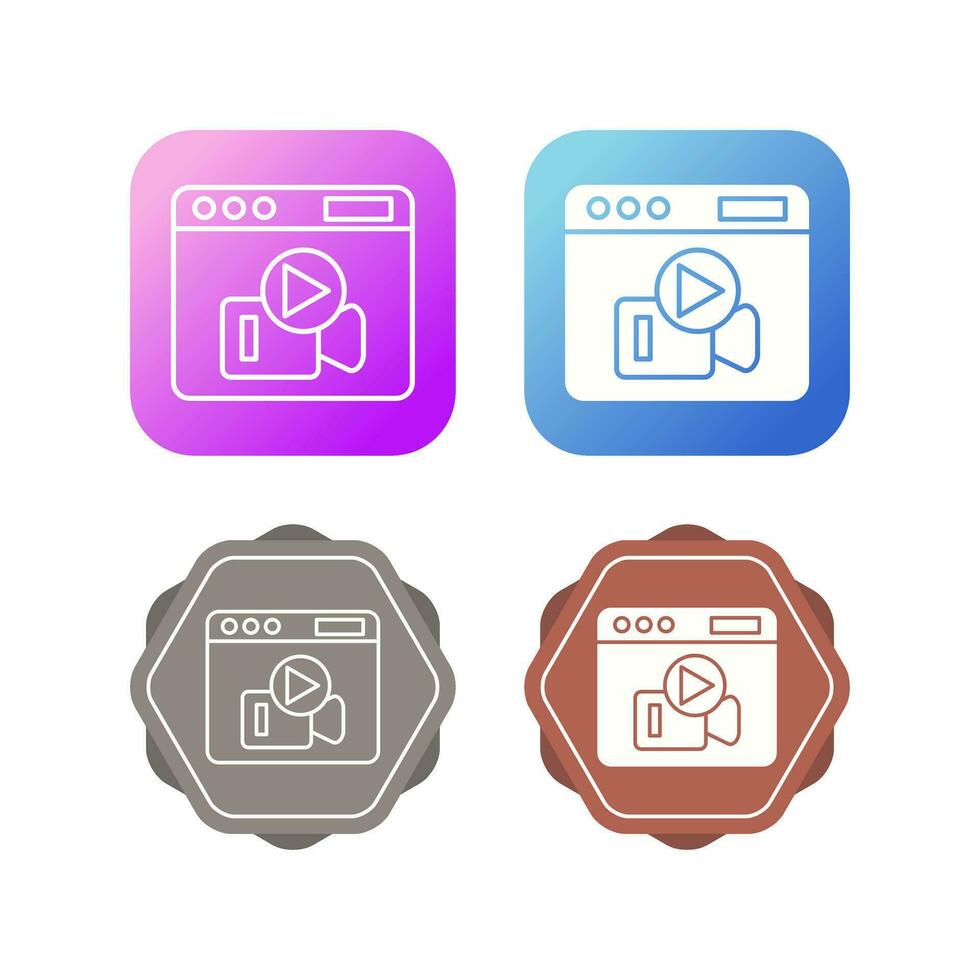 Vlog Vector Icon