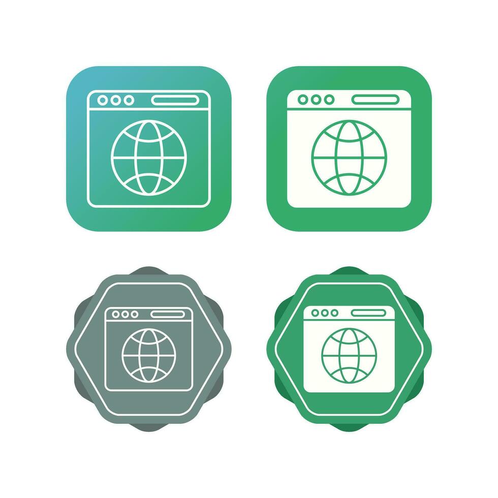 Browser Vector Icon
