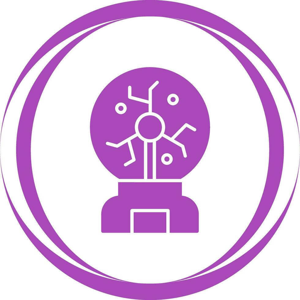 Plasma Ball Vector Icon