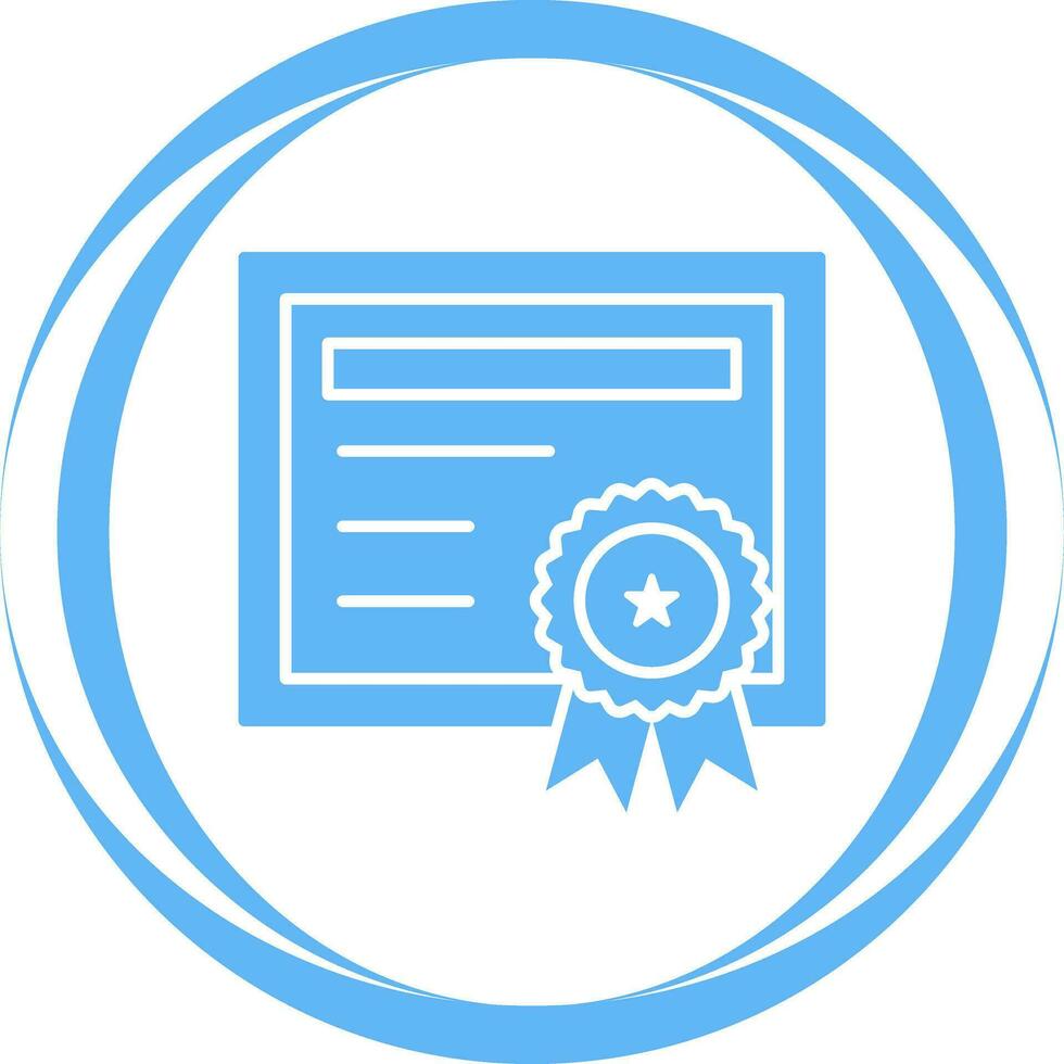 Certificate Vector Icon