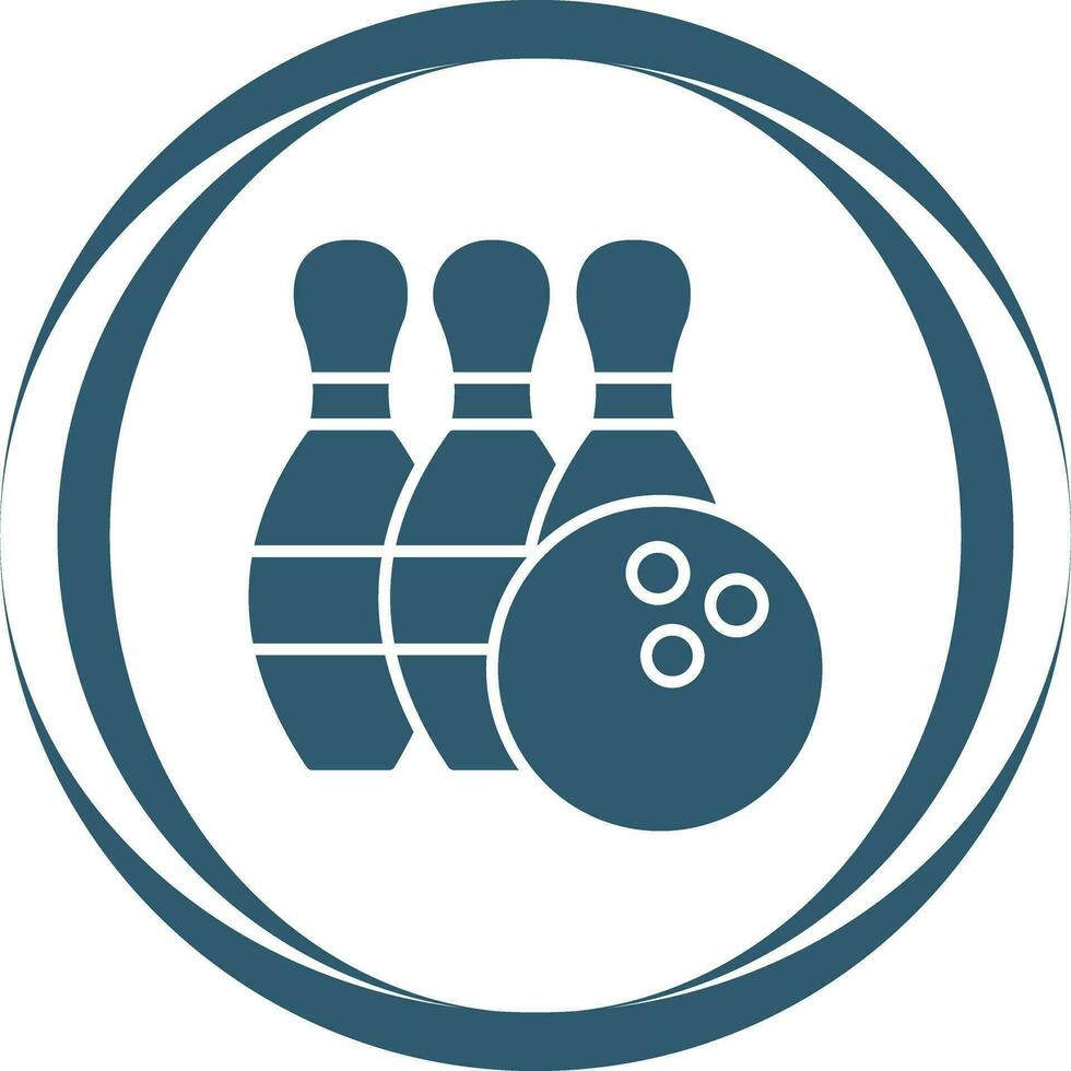 Bowling Vector Icon