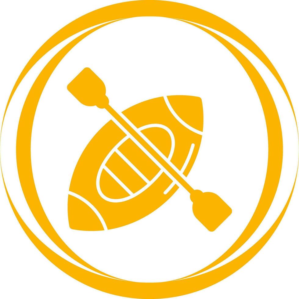 Kayak Vector Icon