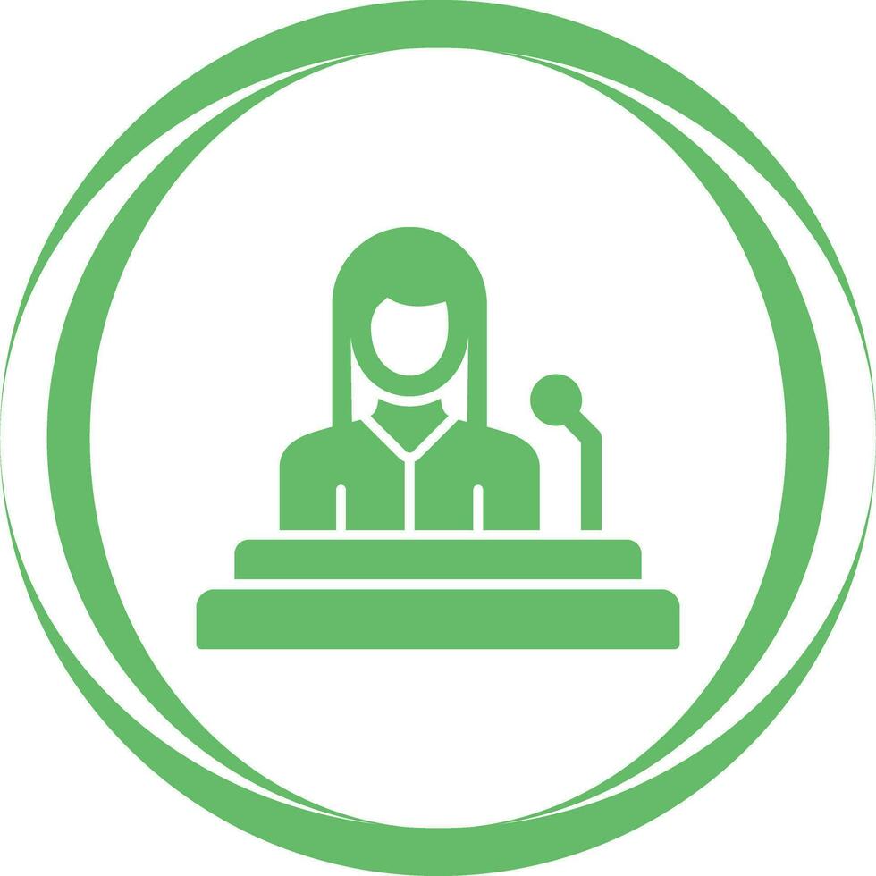 Lectern Vector Icon