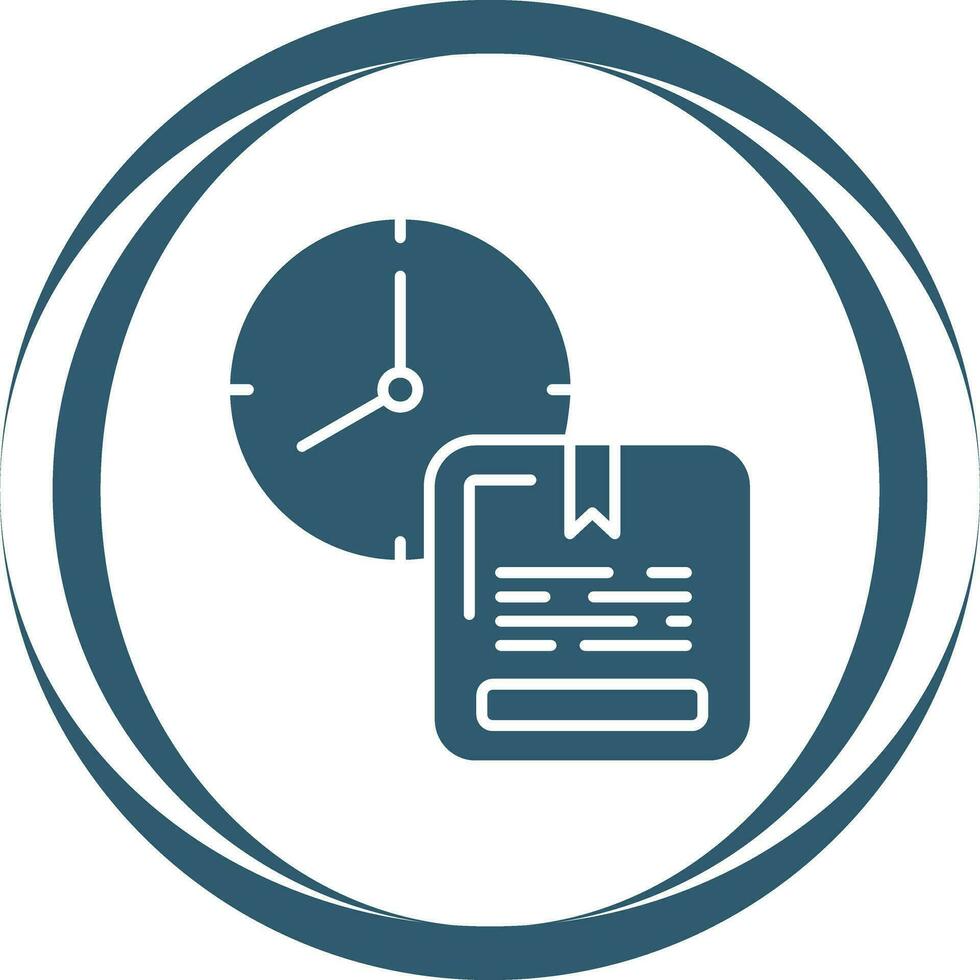 On Time Delivery Vector Icon