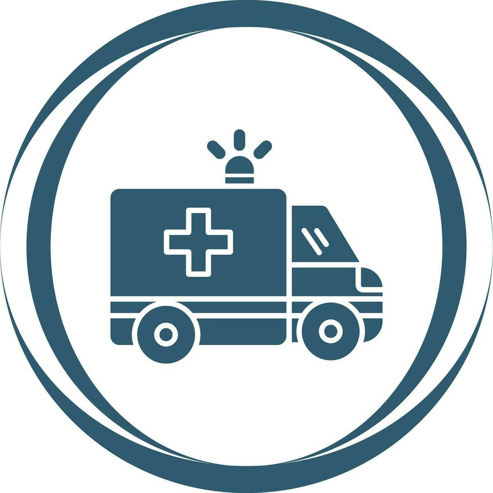 Ambulance Vector Icon