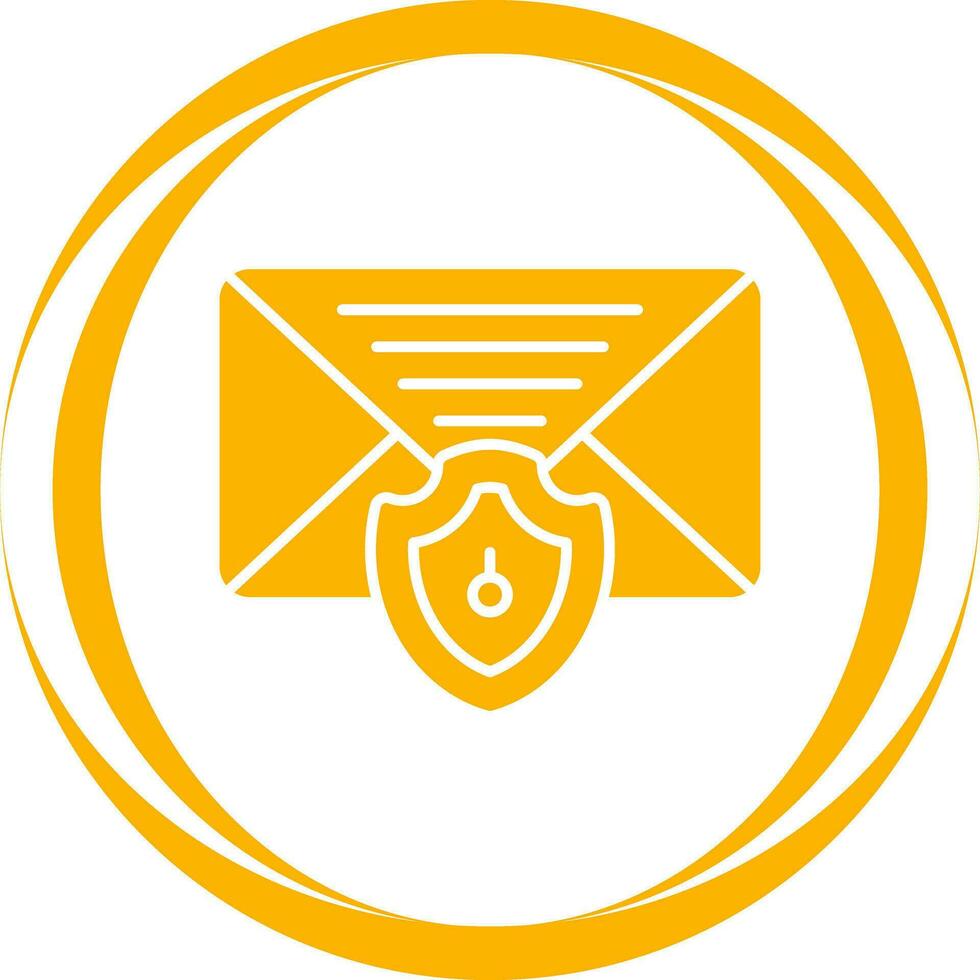 Mail Protection Vector Icon