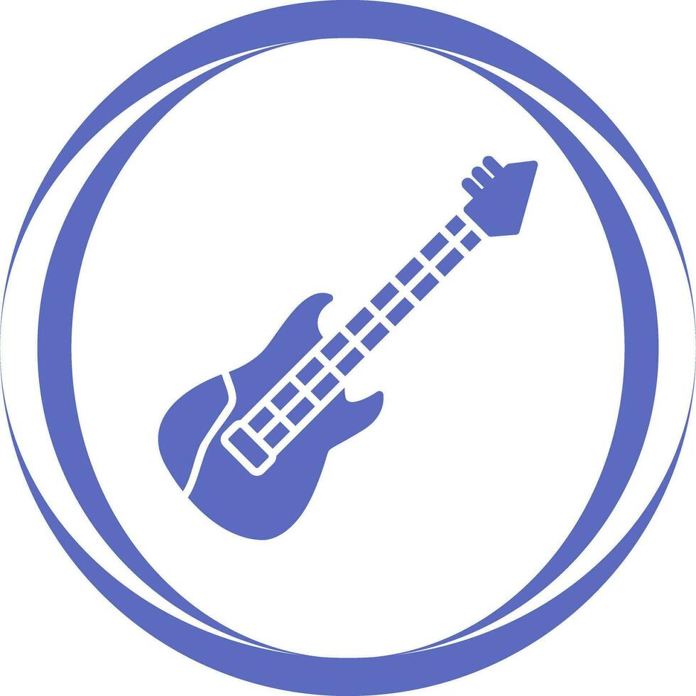 Electric Guitar Vector Icon