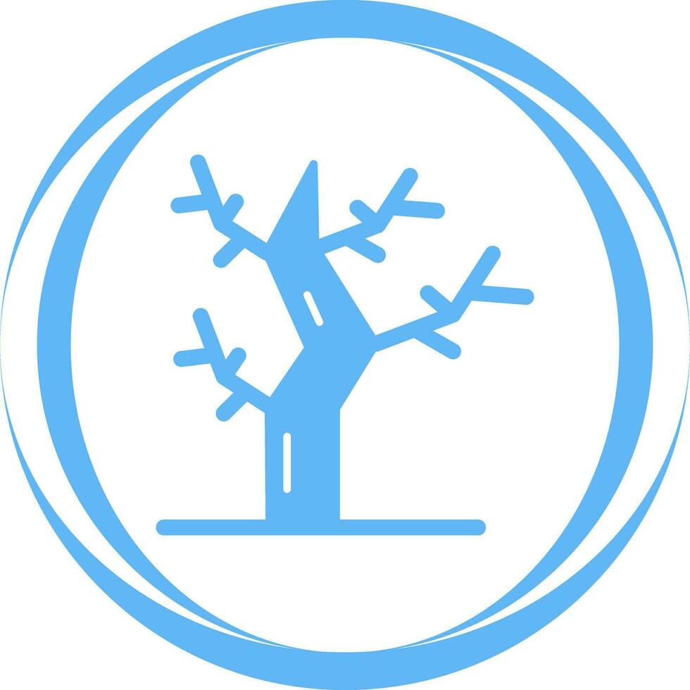 Dry Tree Vector Icon