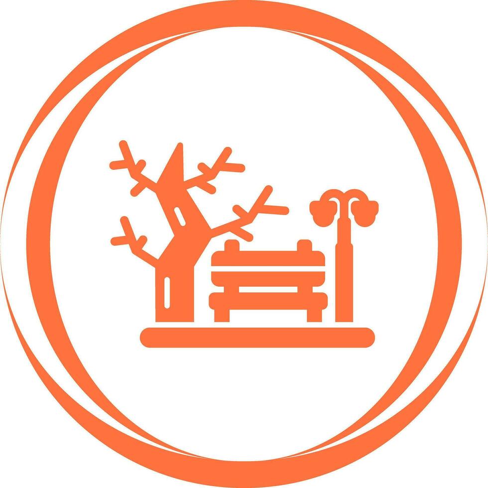 Park Vector Icon