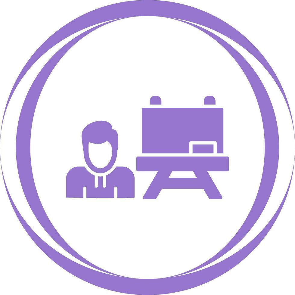 Teach Vector Icon