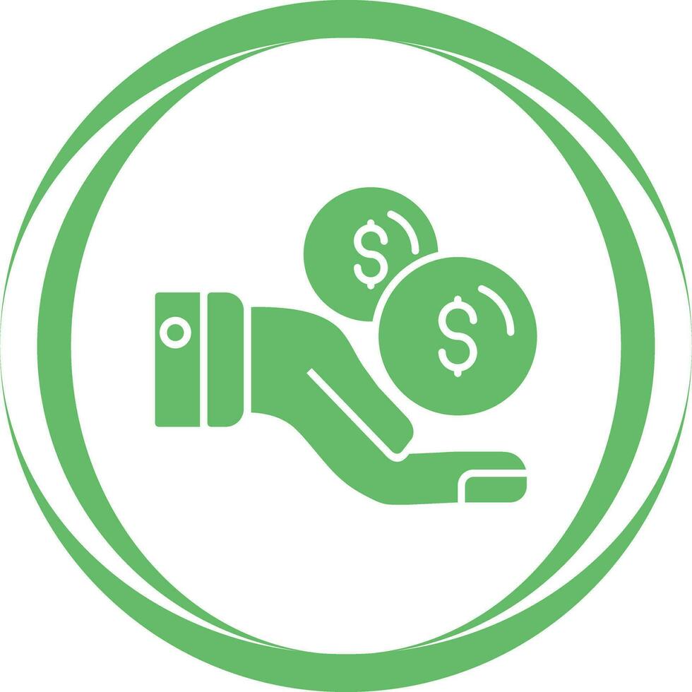 icono de vector de ahorro de dinero