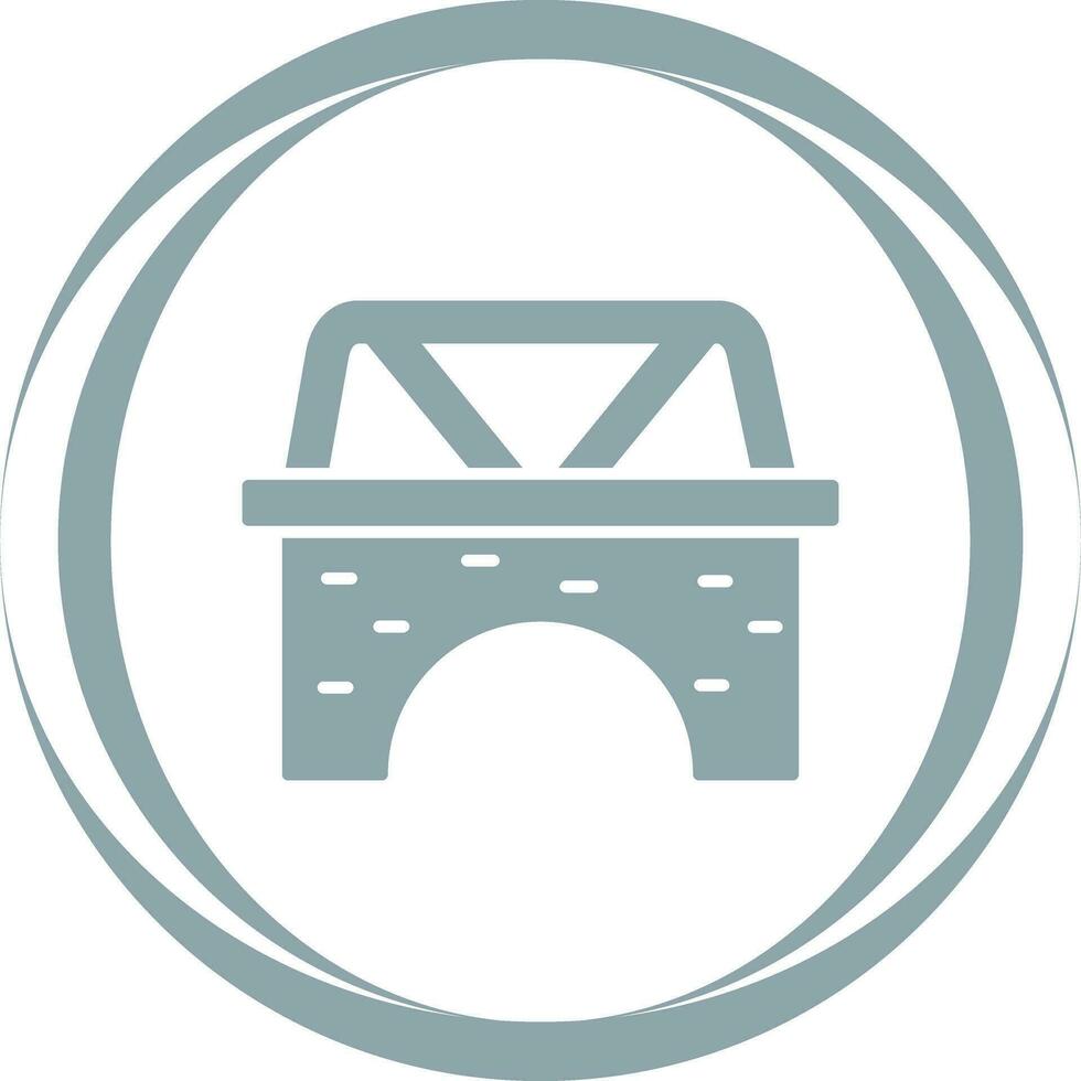 icono de vector de puente