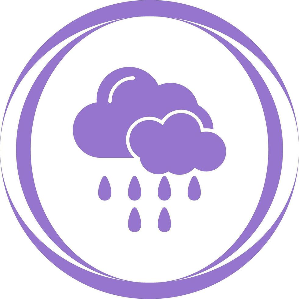 Rain Vector Icon