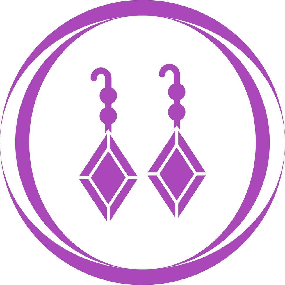 Earrings Vector Icon