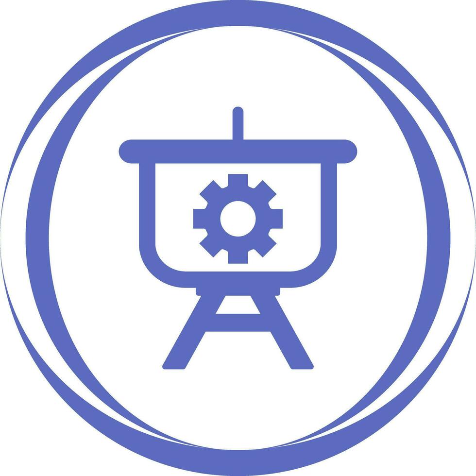Setting Presentation Vector Icon